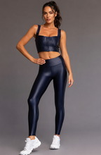 Heroine Sport CELINE LEGGING MIDNIGHT Silver Dark Blue