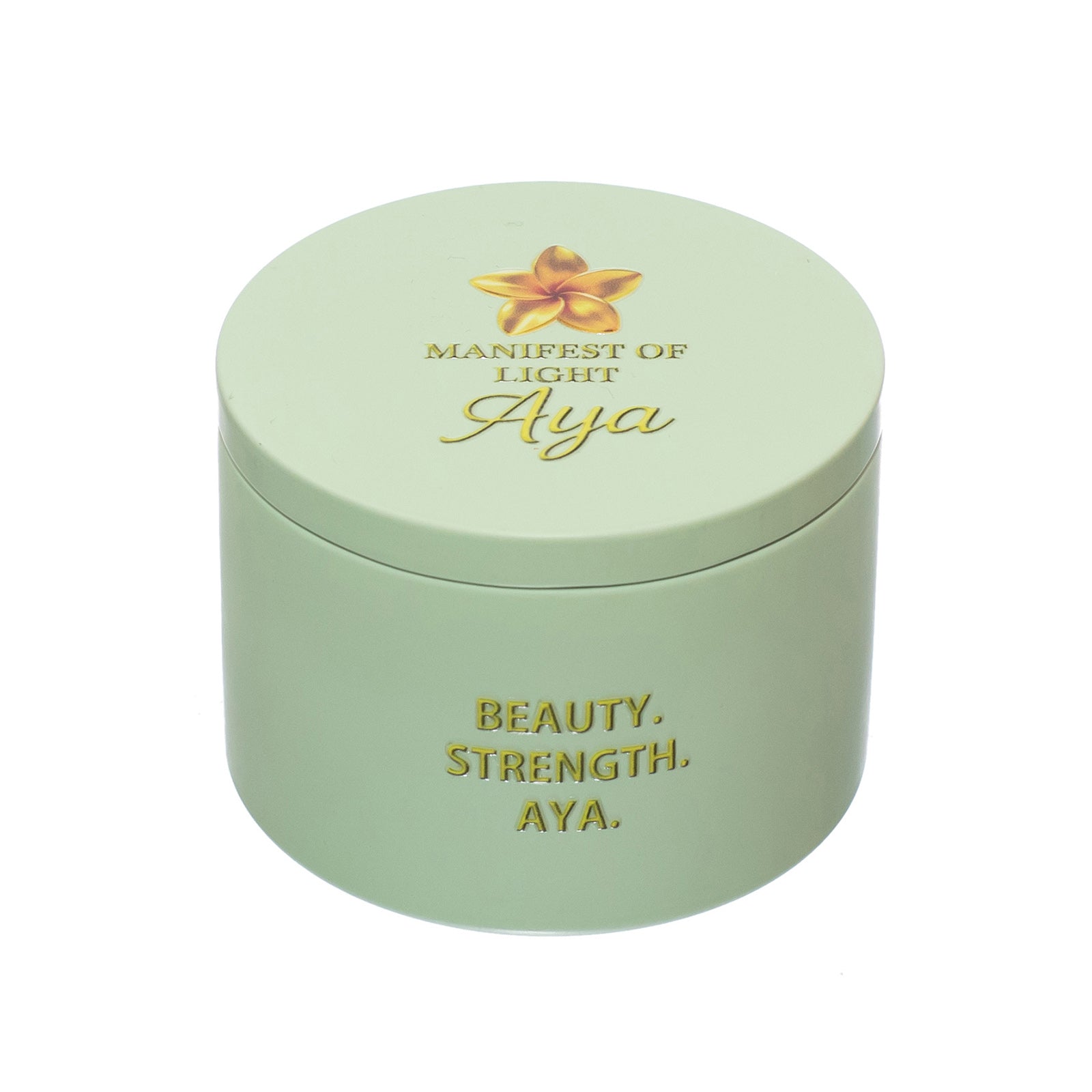 Large scented candle with hyacinth 150gr, House of Aya
