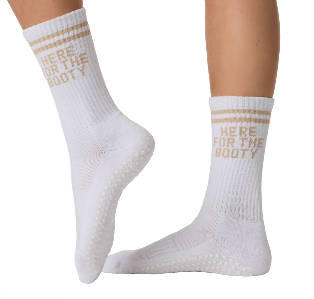 Souls Here For The Booty Grip Socks