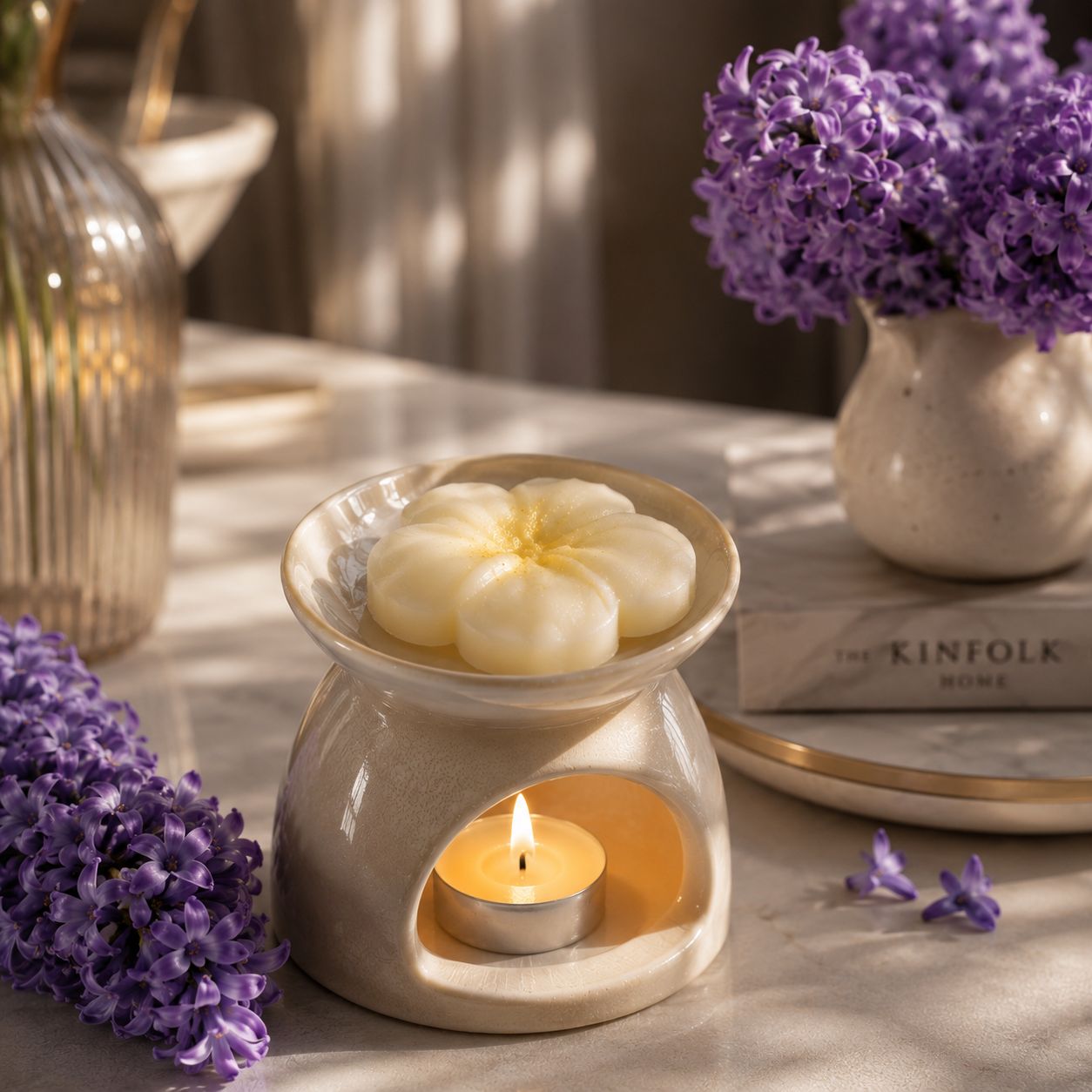 Tabletă artizanală cu parfum de zambile, 150gr, House of Aya